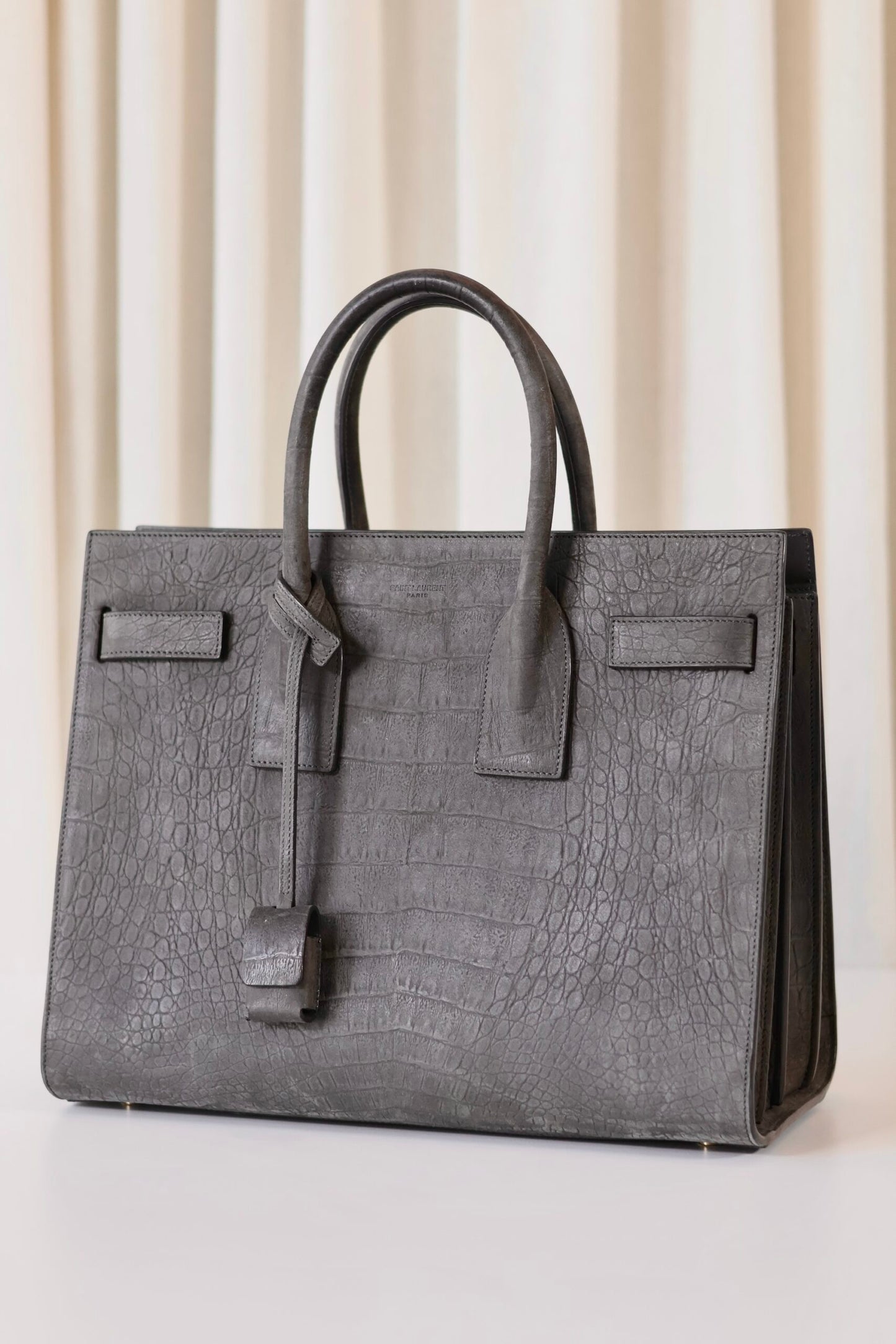 Saint Laurent Sac Du Jour grey