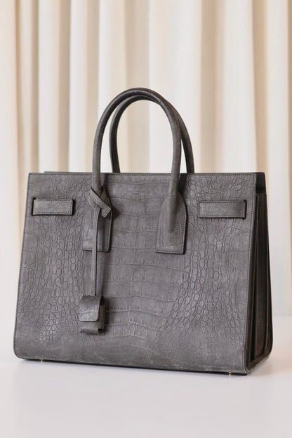 Saint Laurent Sac Du Jour grey