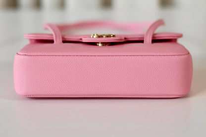 Chanel mini Preppy Coco pink