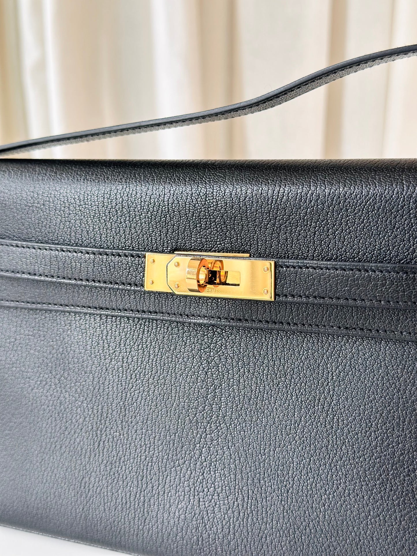 Hermes Kelly Elan Noir
