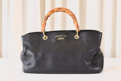 Gucci Bamboo Handbag Black