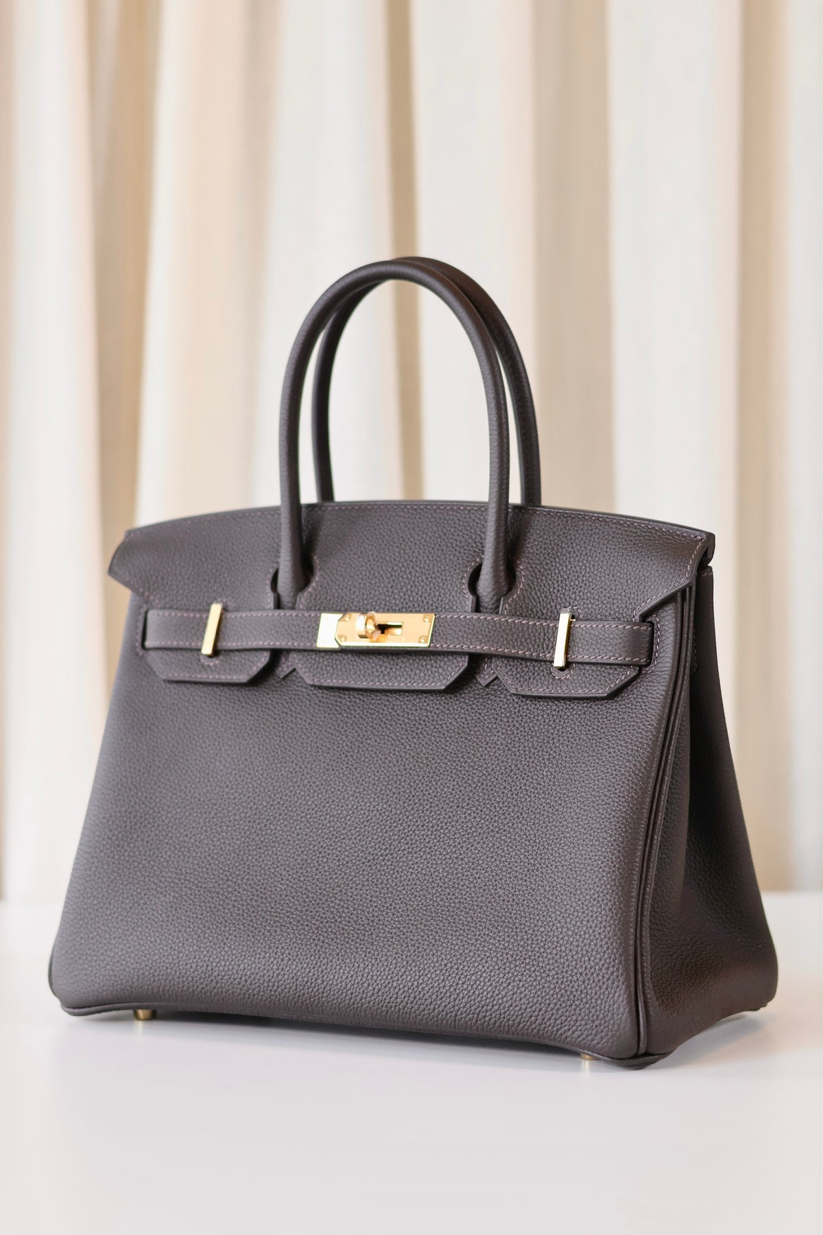 Hermes Birkin 30 Bai Brun