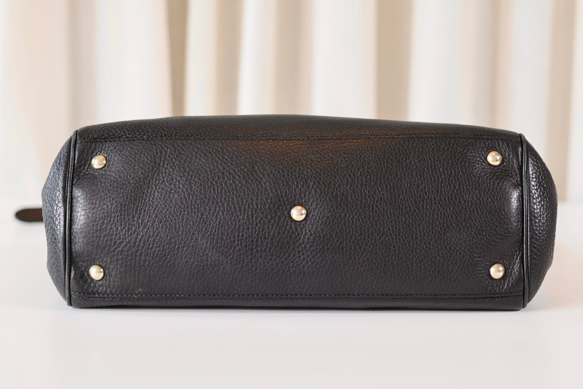 Gucci Bamboo Handbag Black