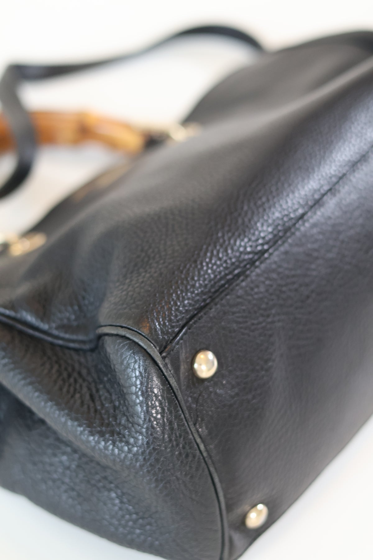 Gucci Bamboo Handbag Black