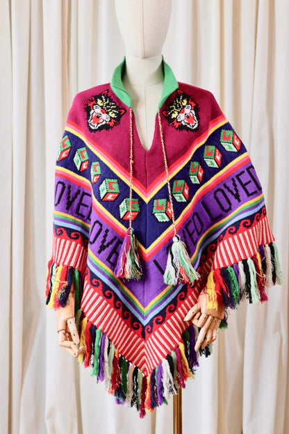Gucci Poncho Multicolour