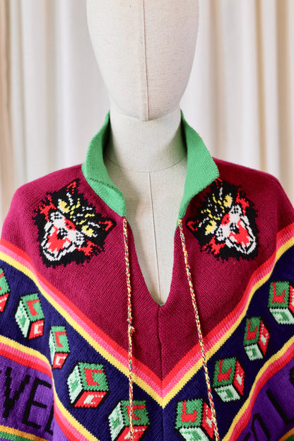 Gucci Poncho Multicolour