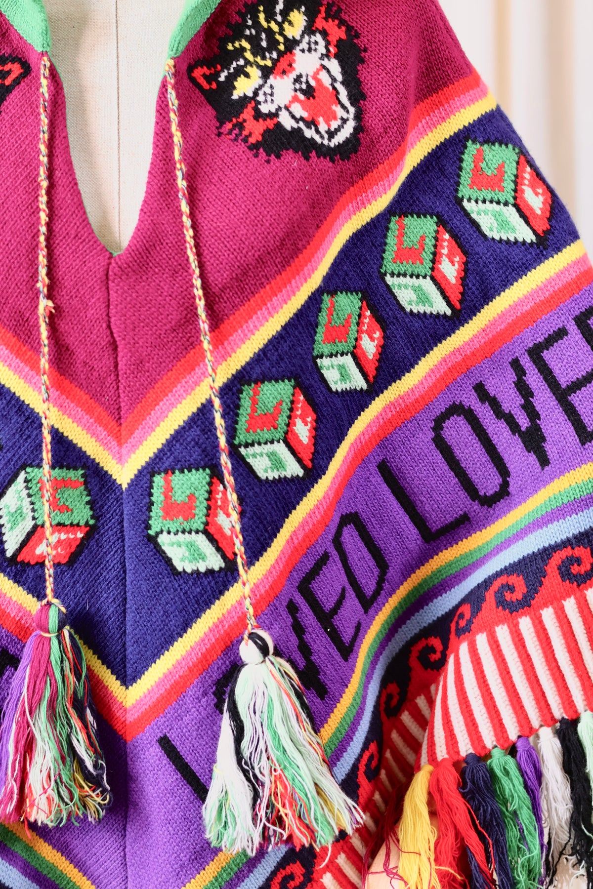 Gucci Poncho Multicolour