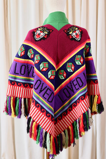 Gucci Poncho Multicolour