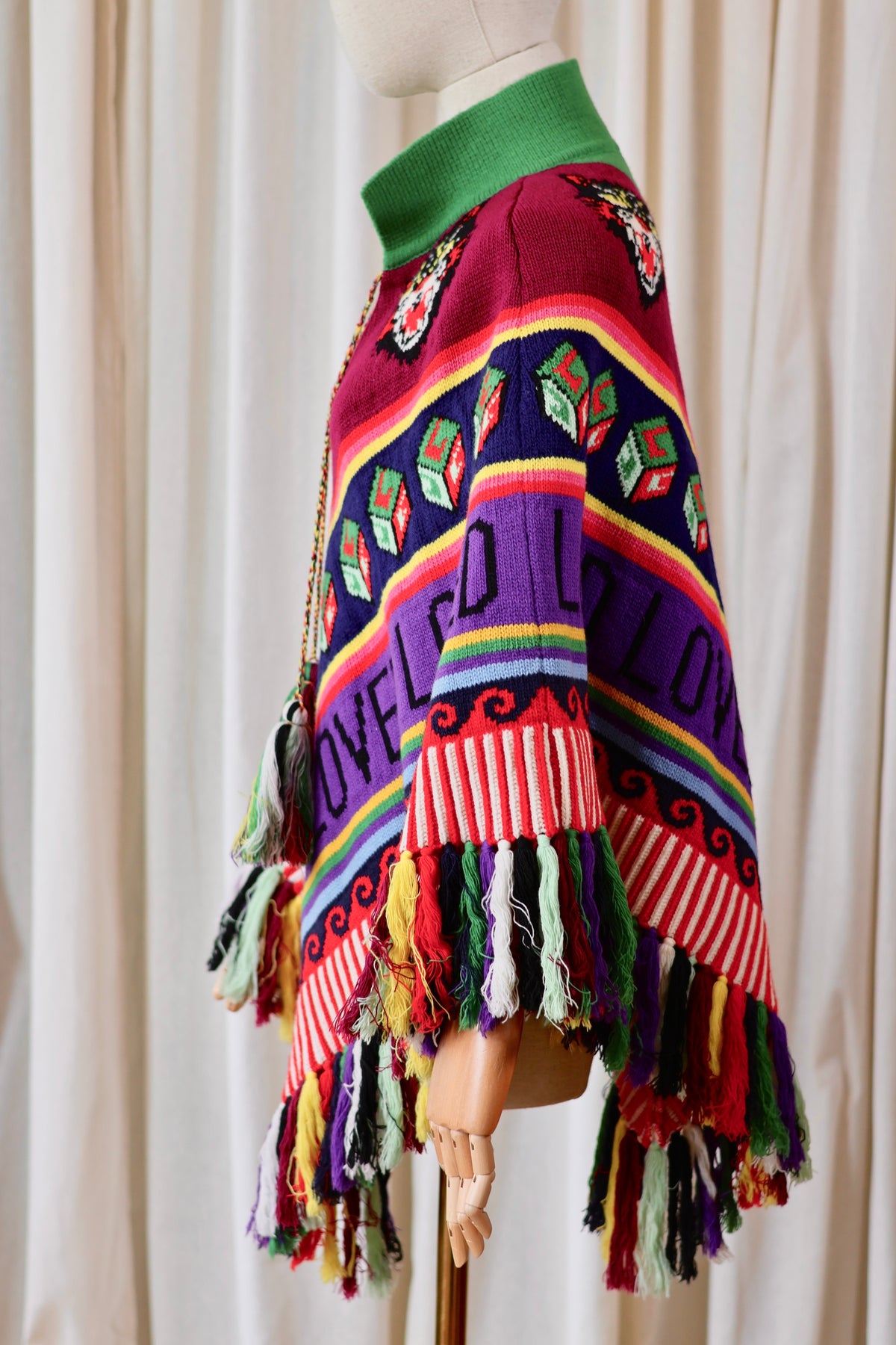 Gucci Poncho Multicolour