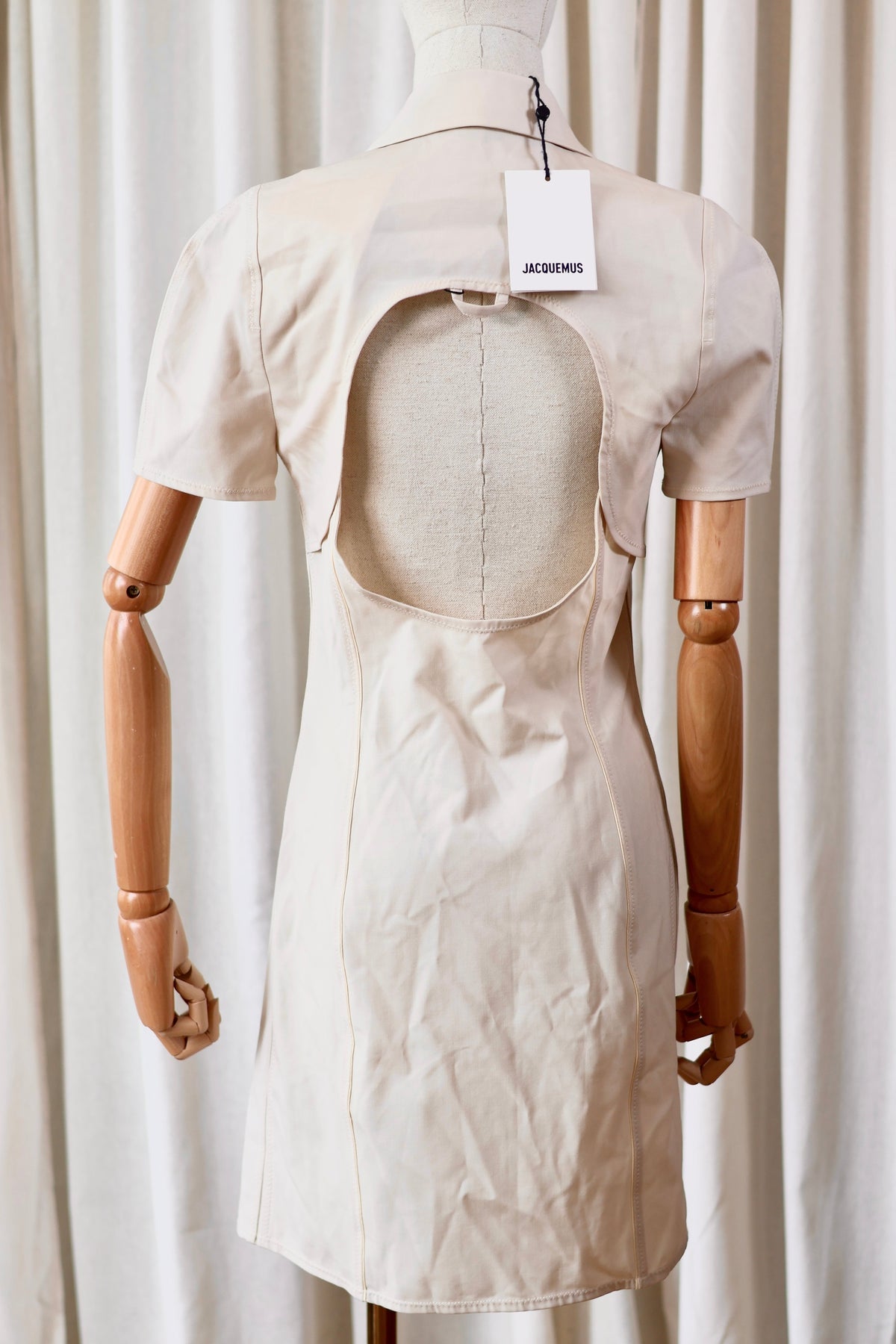 Jacquemus La Robe Tangelo Beige