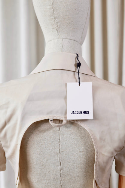 Jacquemus La Robe Tangelo Beige