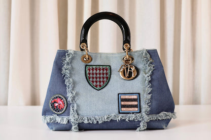 Dior Denim Diorissimo Patchwork
