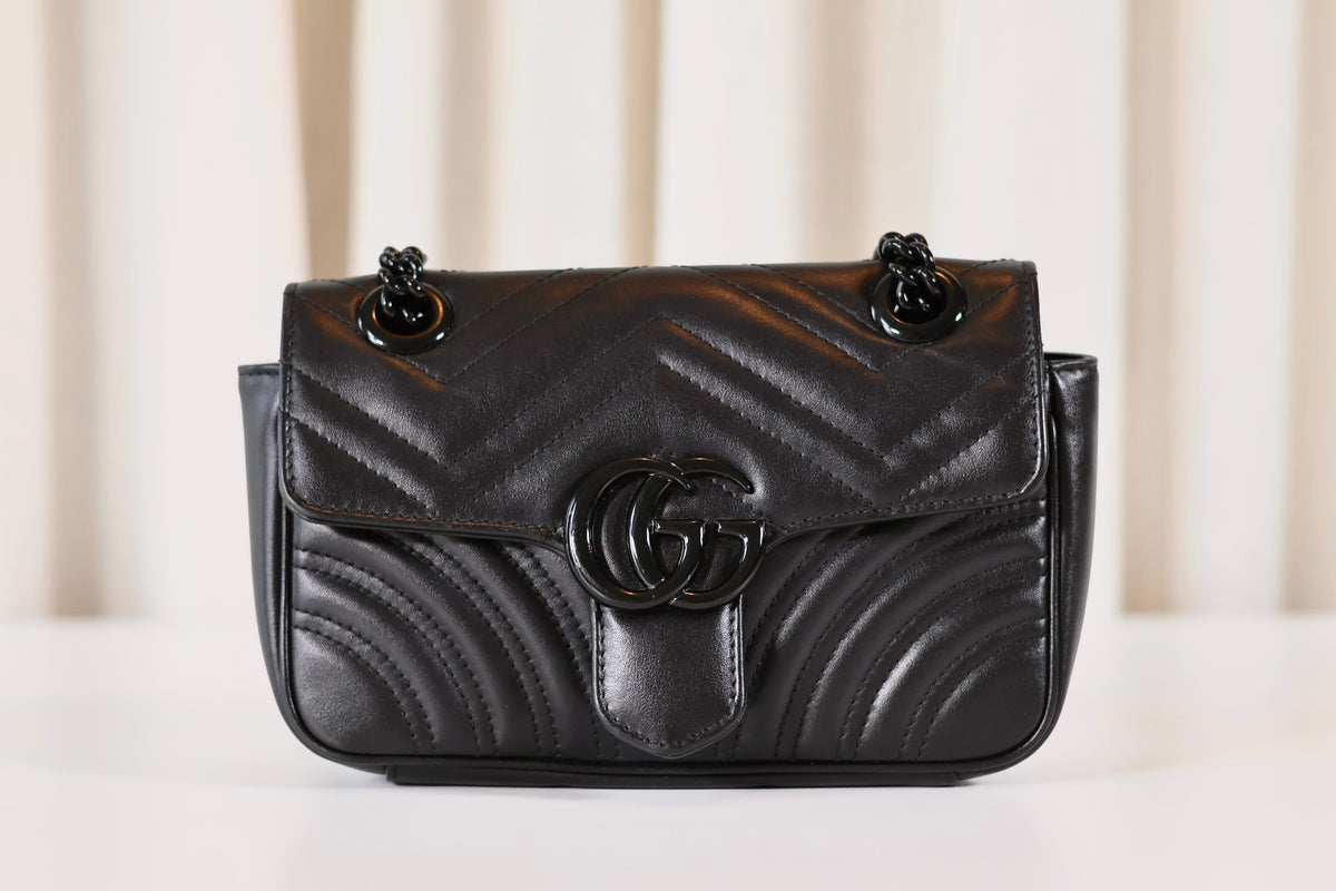 Gucci Marmont So Black Small