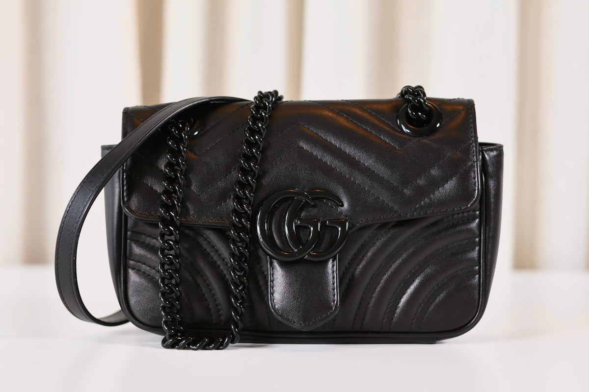 Gucci Marmont So Black Small