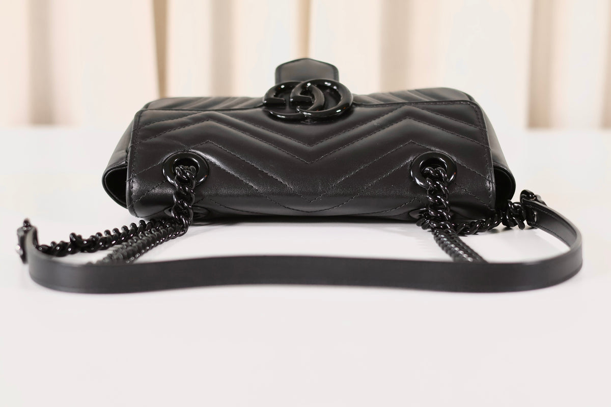 Gucci Marmont So Black Small