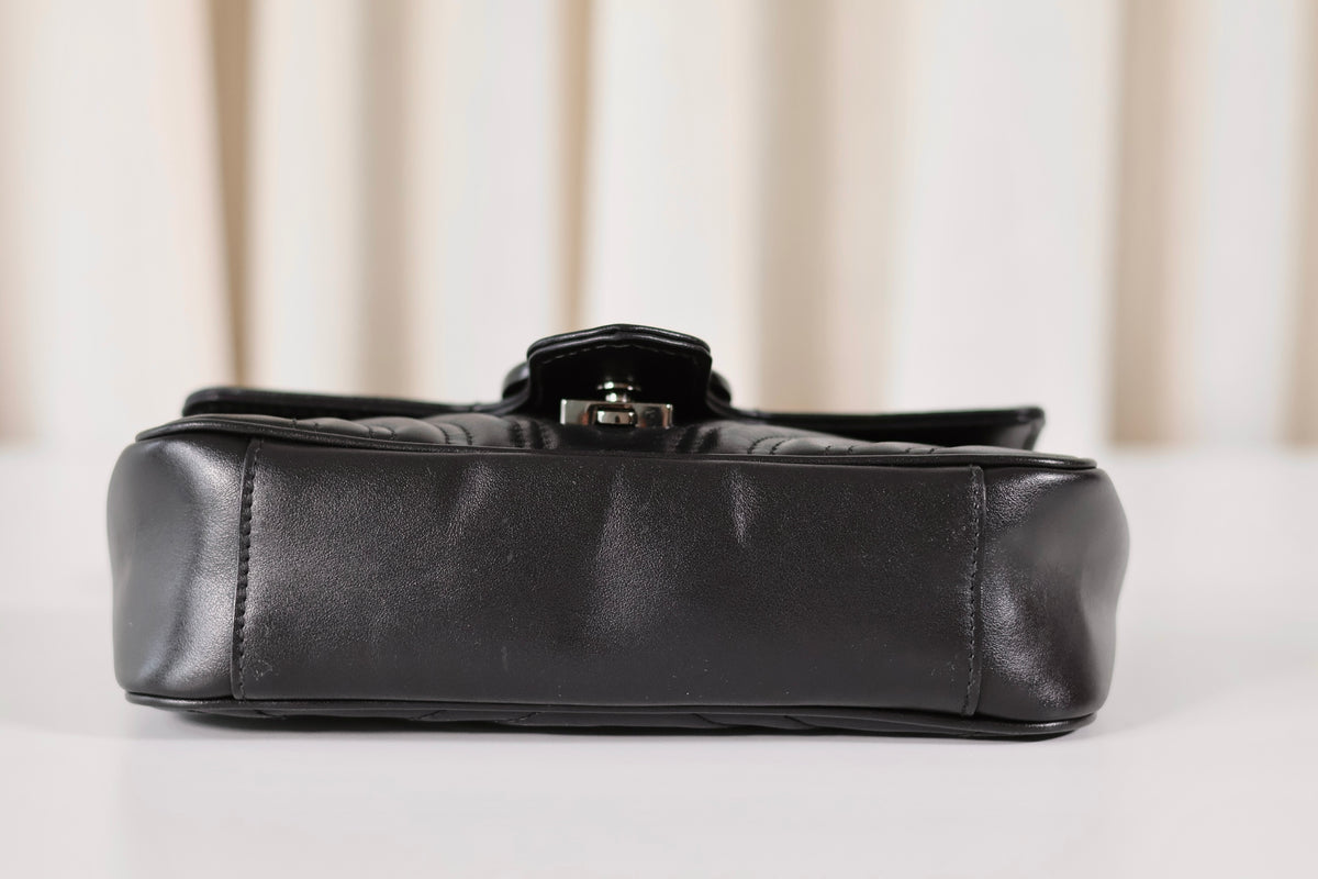 Gucci Marmont So Black Small