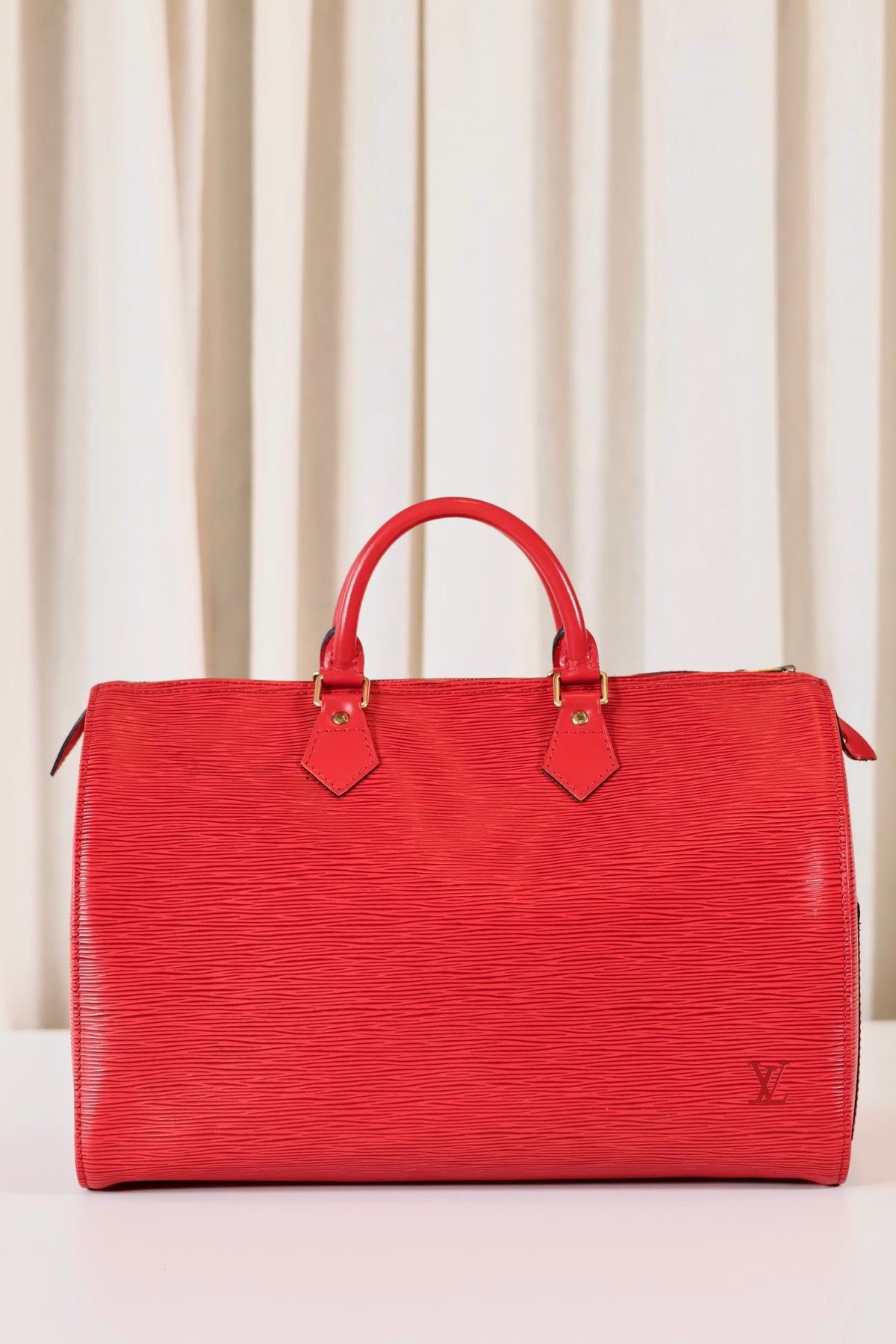 Louis Vuitton Speedy 35 Red