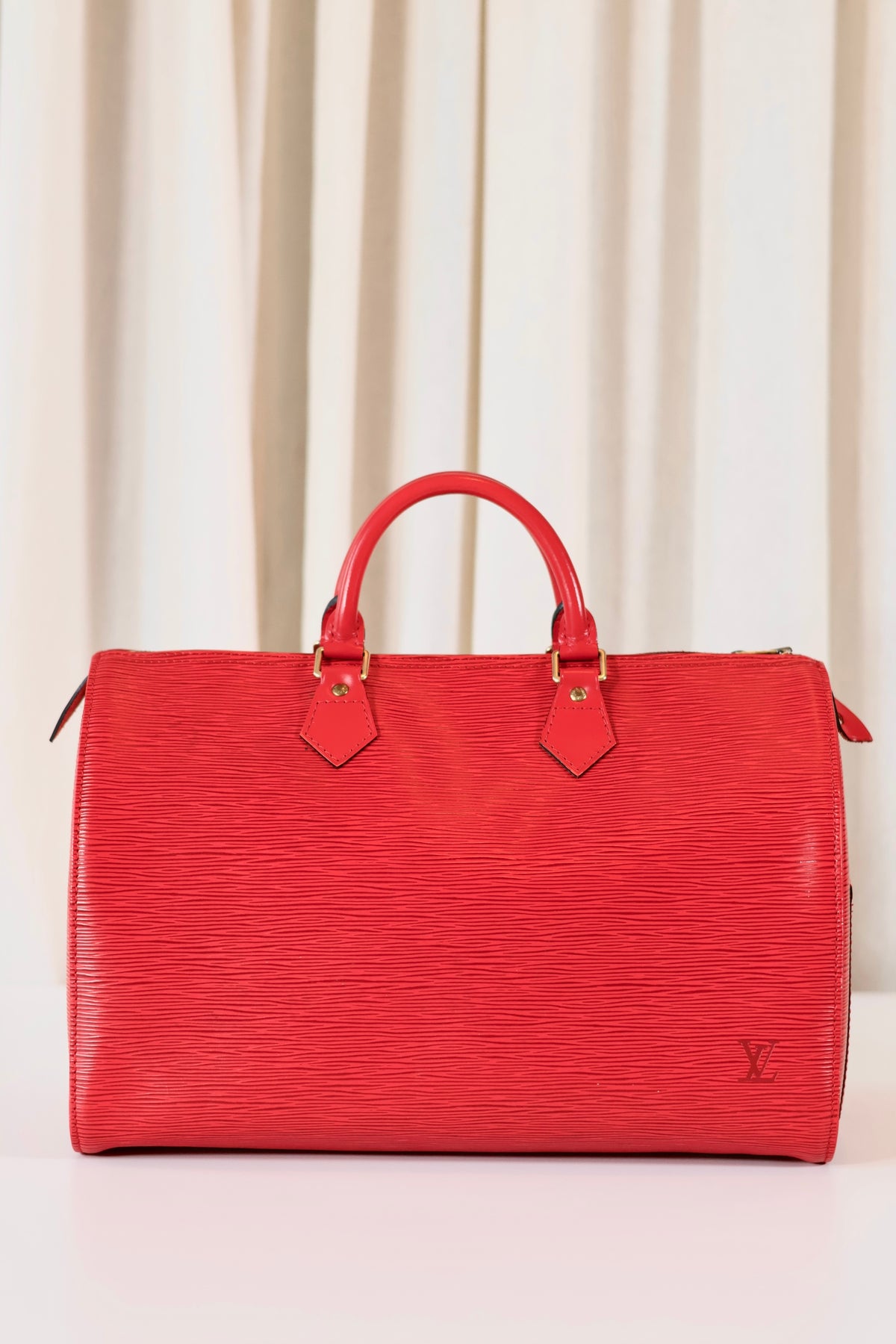 Louis Vuitton Speedy 35 Red