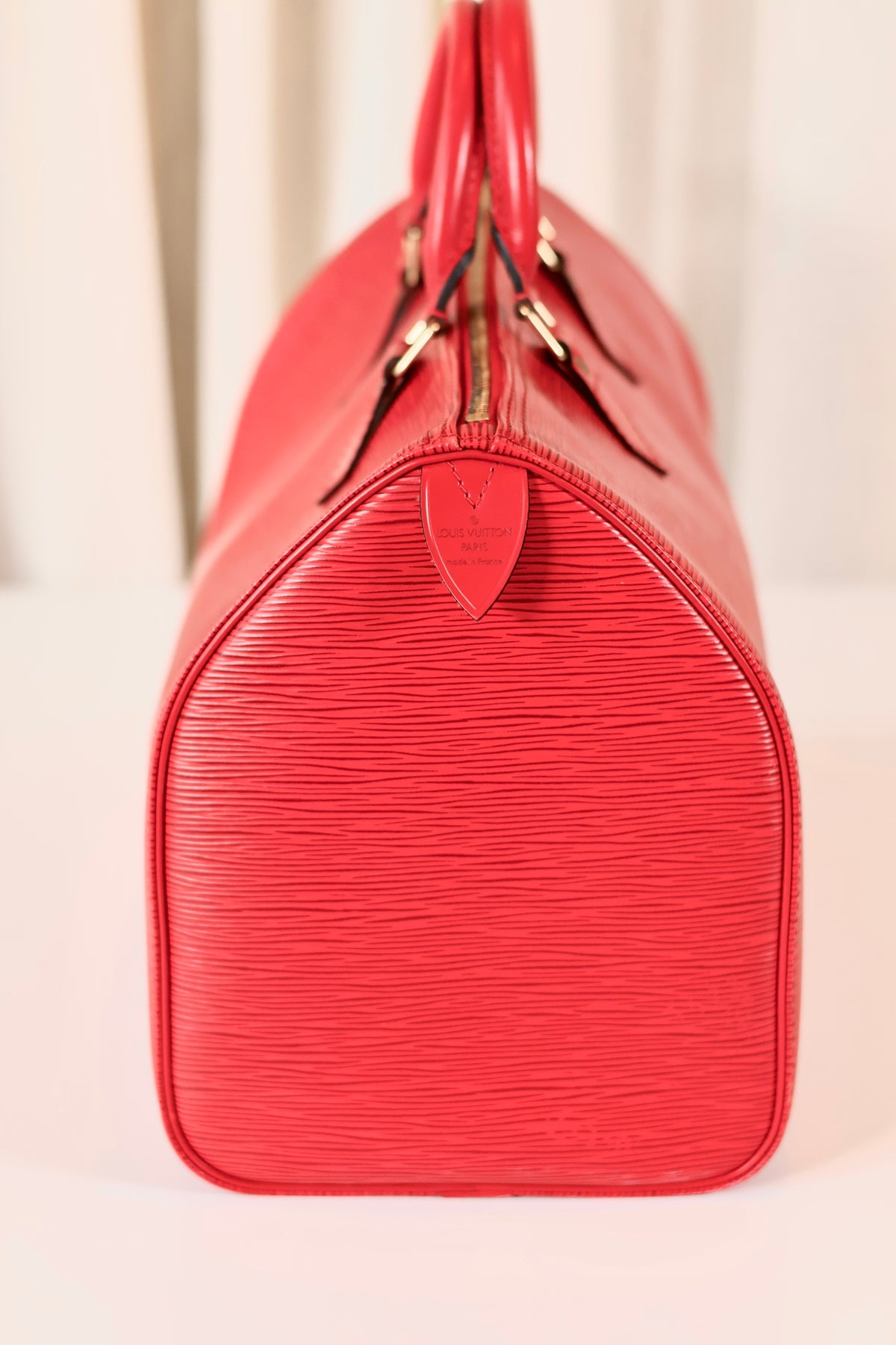 Louis Vuitton Speedy 35 Red