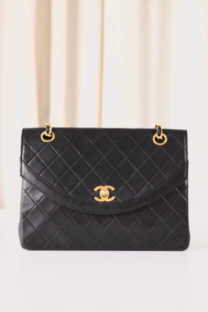 Chanel Classic Single Flap Bag Black