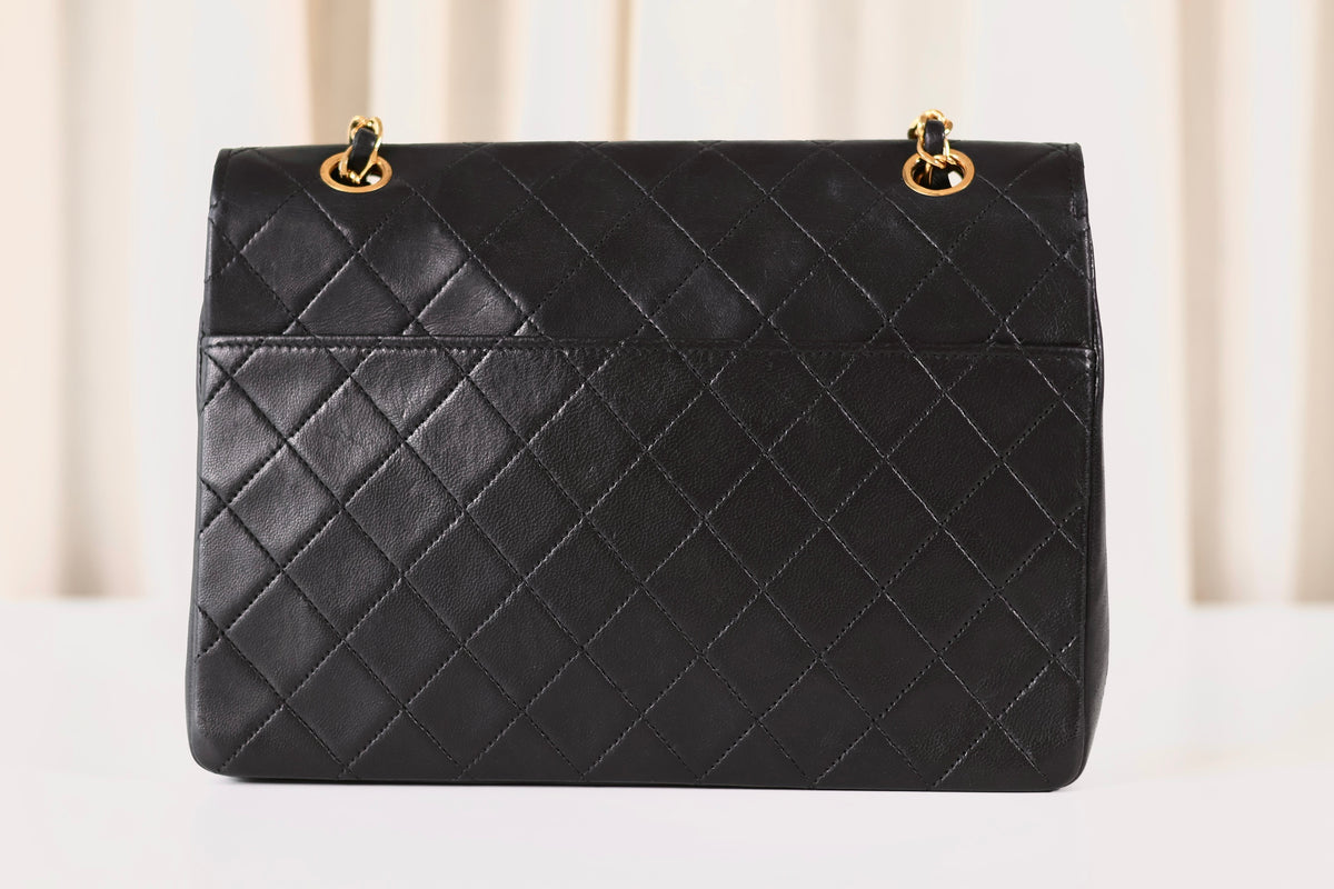 Chanel Classic Single Flap Bag Black
