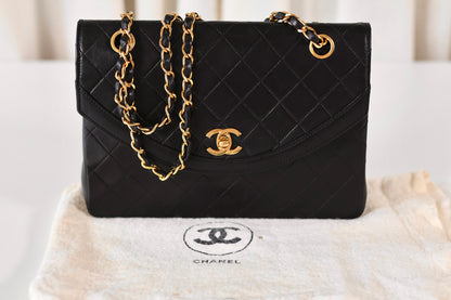 Chanel Classic Single Flap Bag Black