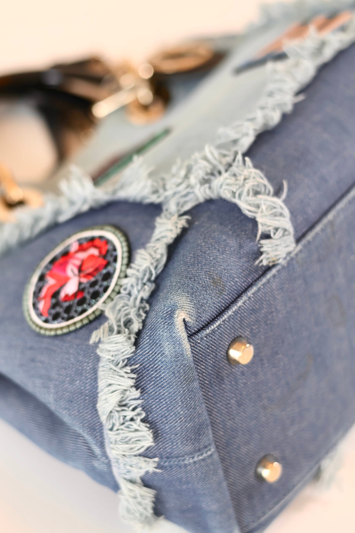 Dior Denim Diorissimo Patchwork