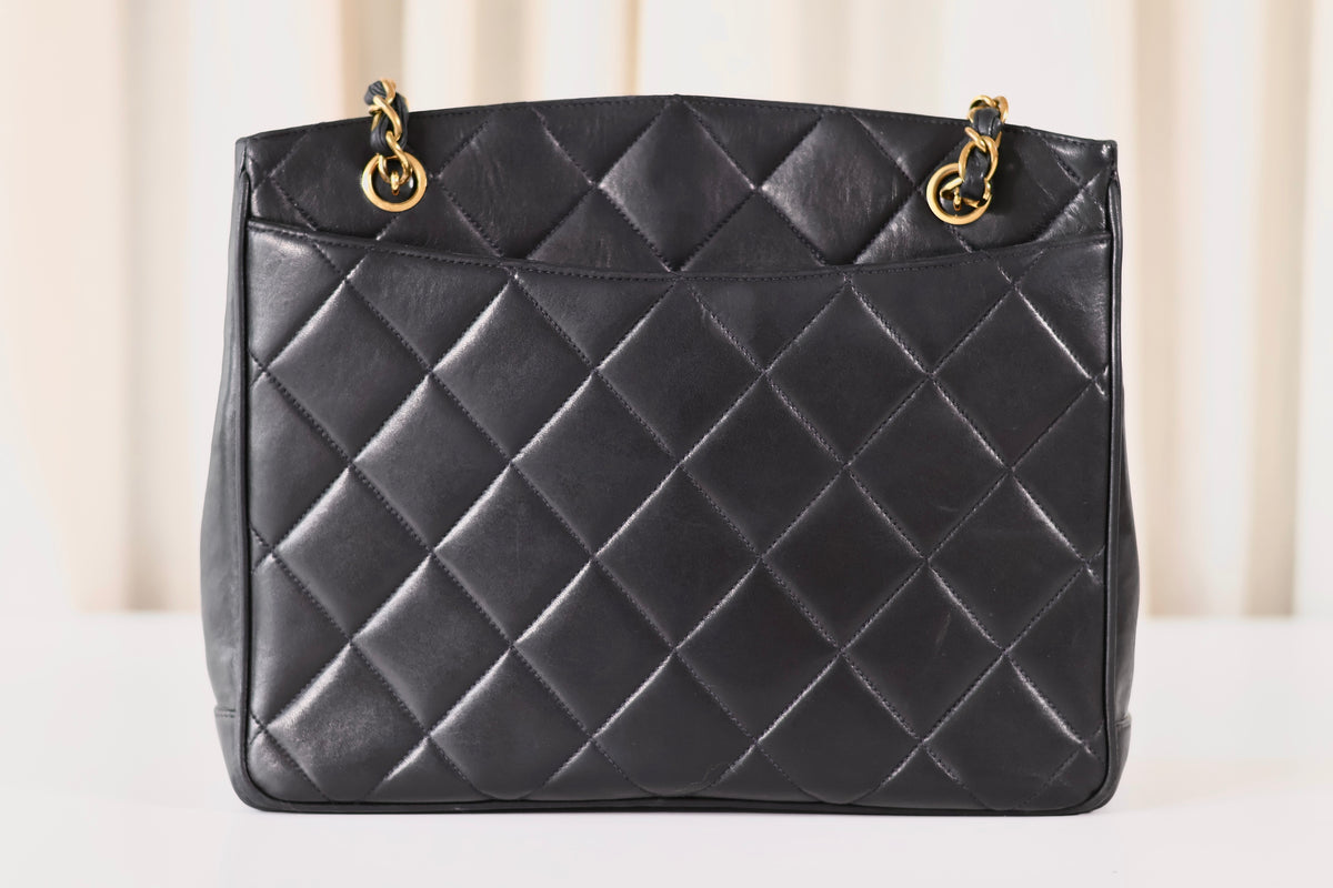 Chanel Large CC Logo Shoulder Bag