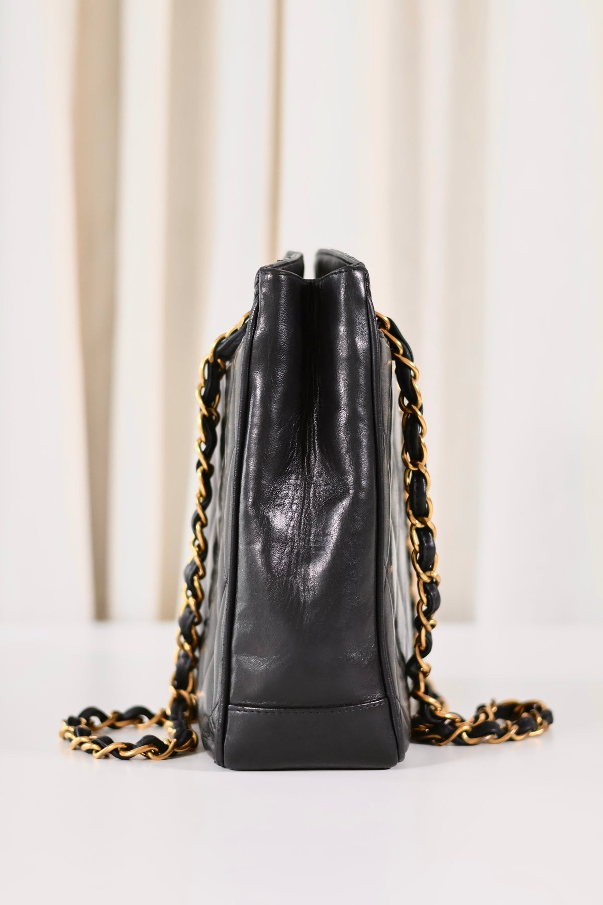 Chanel Large CC Logo Shoulder Bag