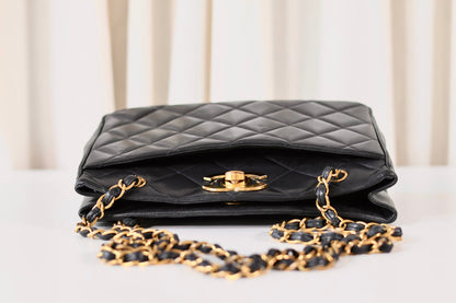 Chanel Large CC Logo Shoulder Bag