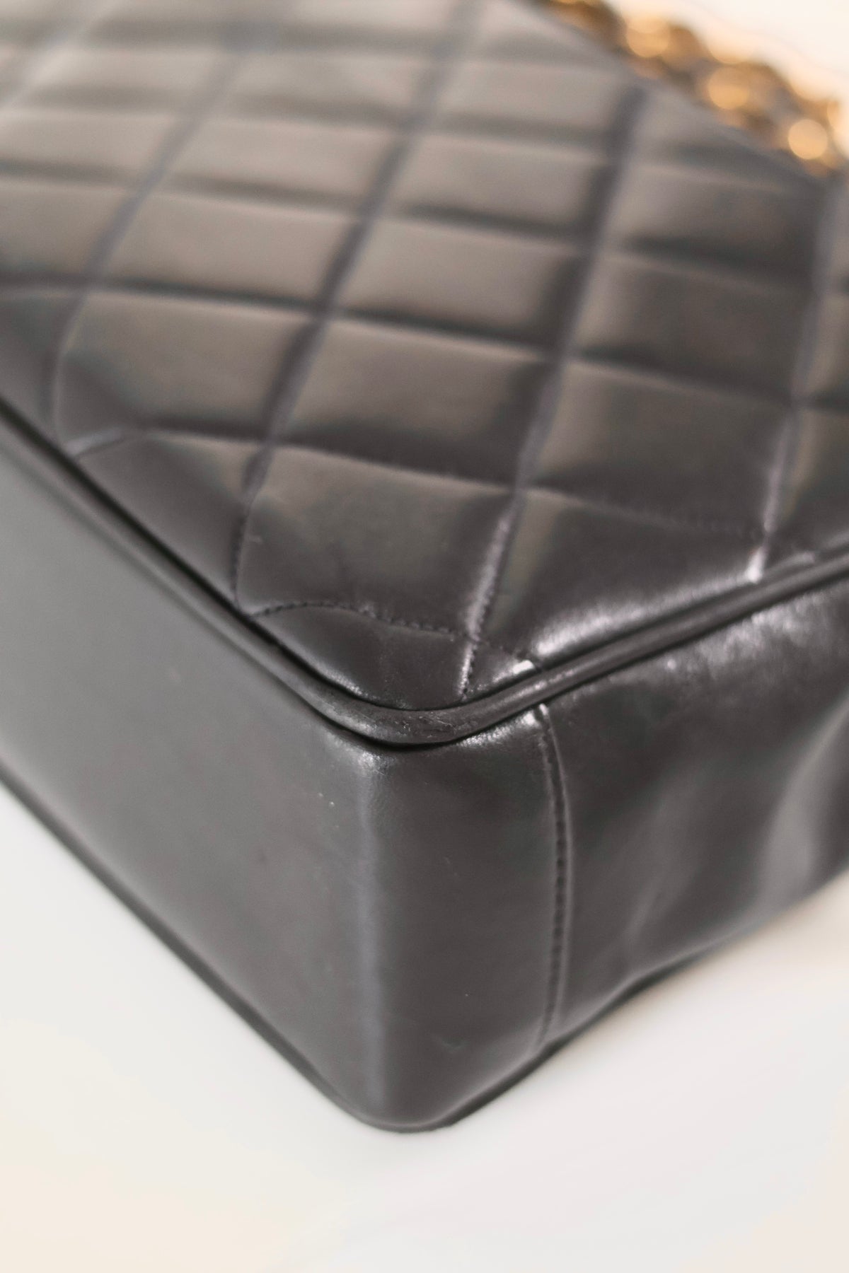 Chanel Large CC Logo Shoulder Bag