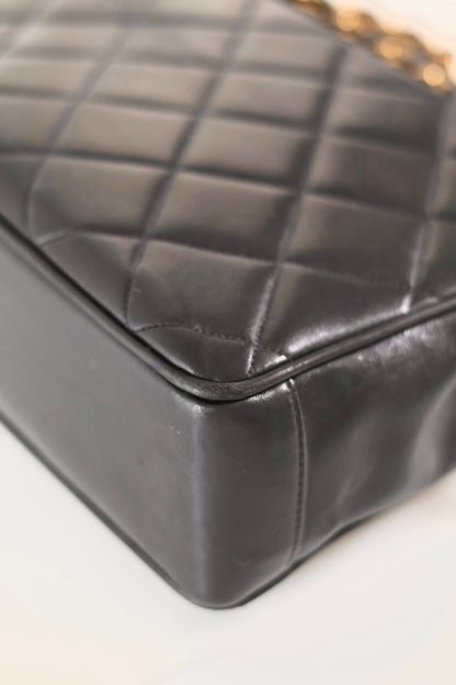 Chanel Large CC Logo Shoulder Bag
