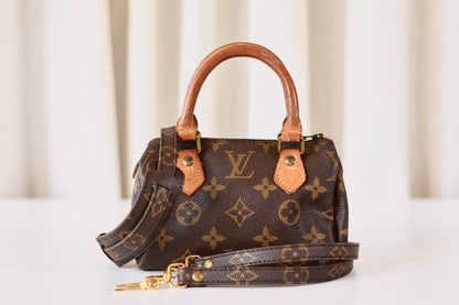 Louis Vuitton Vintage Nano Speedy Monogram
