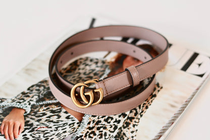 Gucci Marmont Small Belt Pink