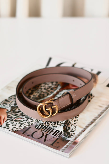 Gucci Marmont Small Belt Pink