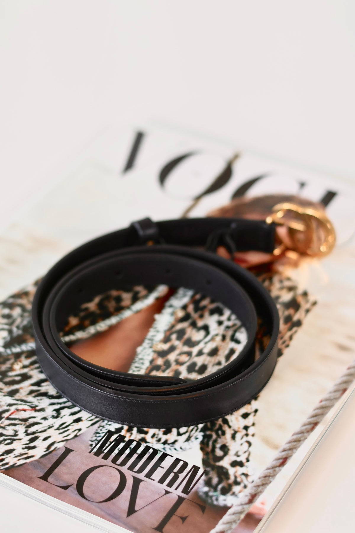 Gucci Marmont Small Belt Black