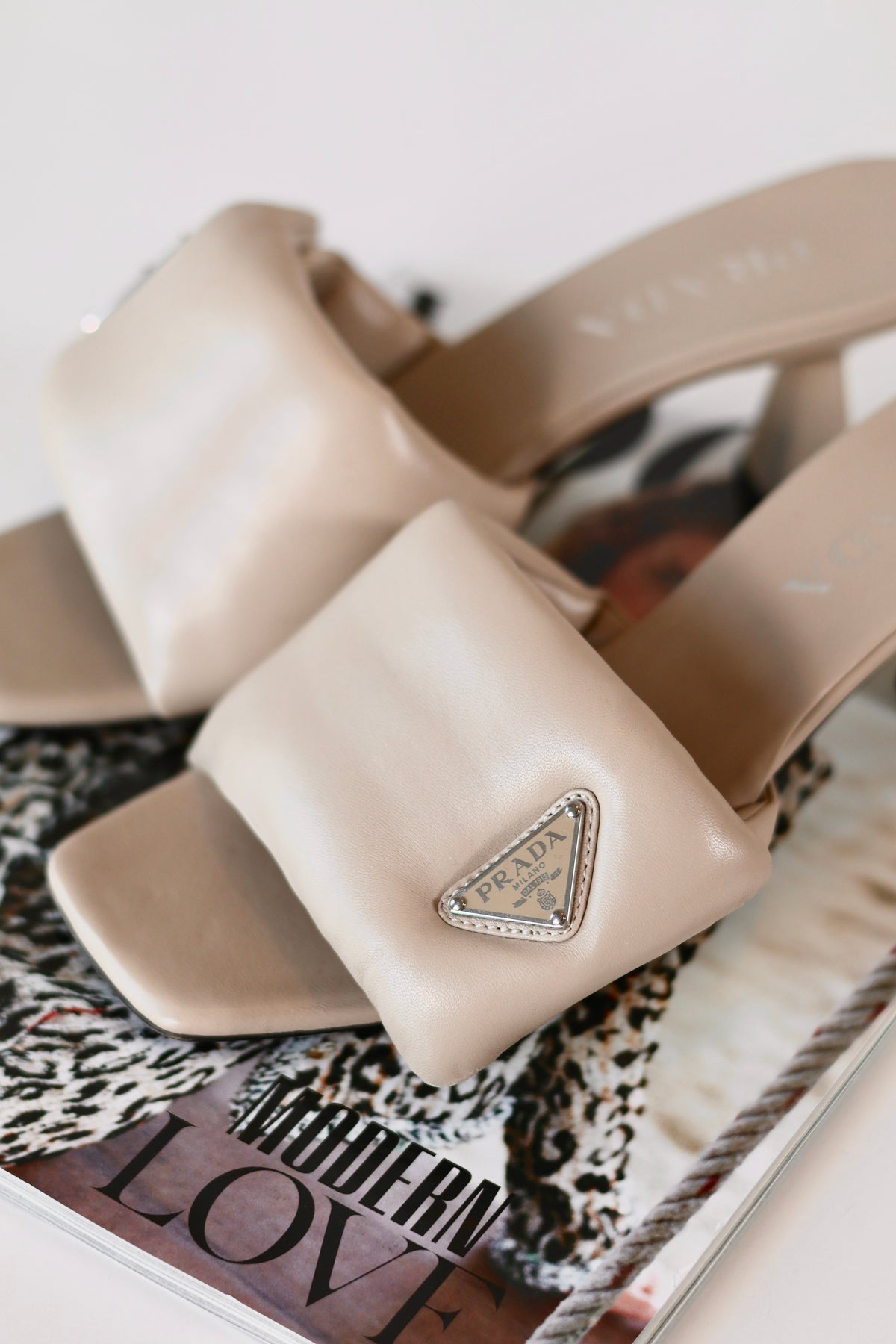 Prada Heels Beige