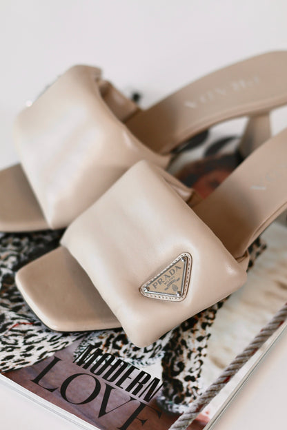 Prada Heels Beige