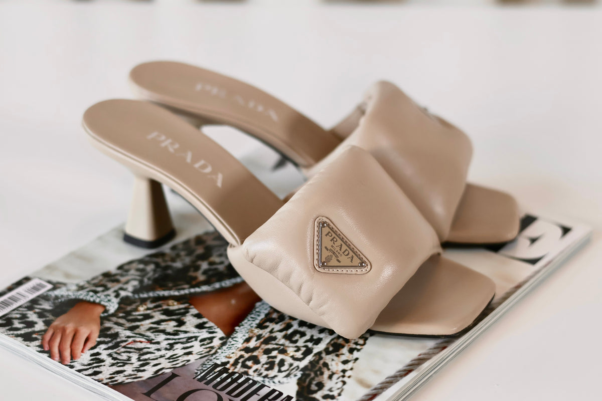 Prada Heels Beige