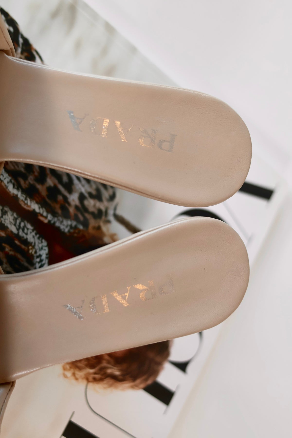 Prada Heels Beige