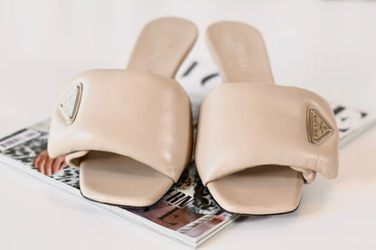 Prada Heels Beige