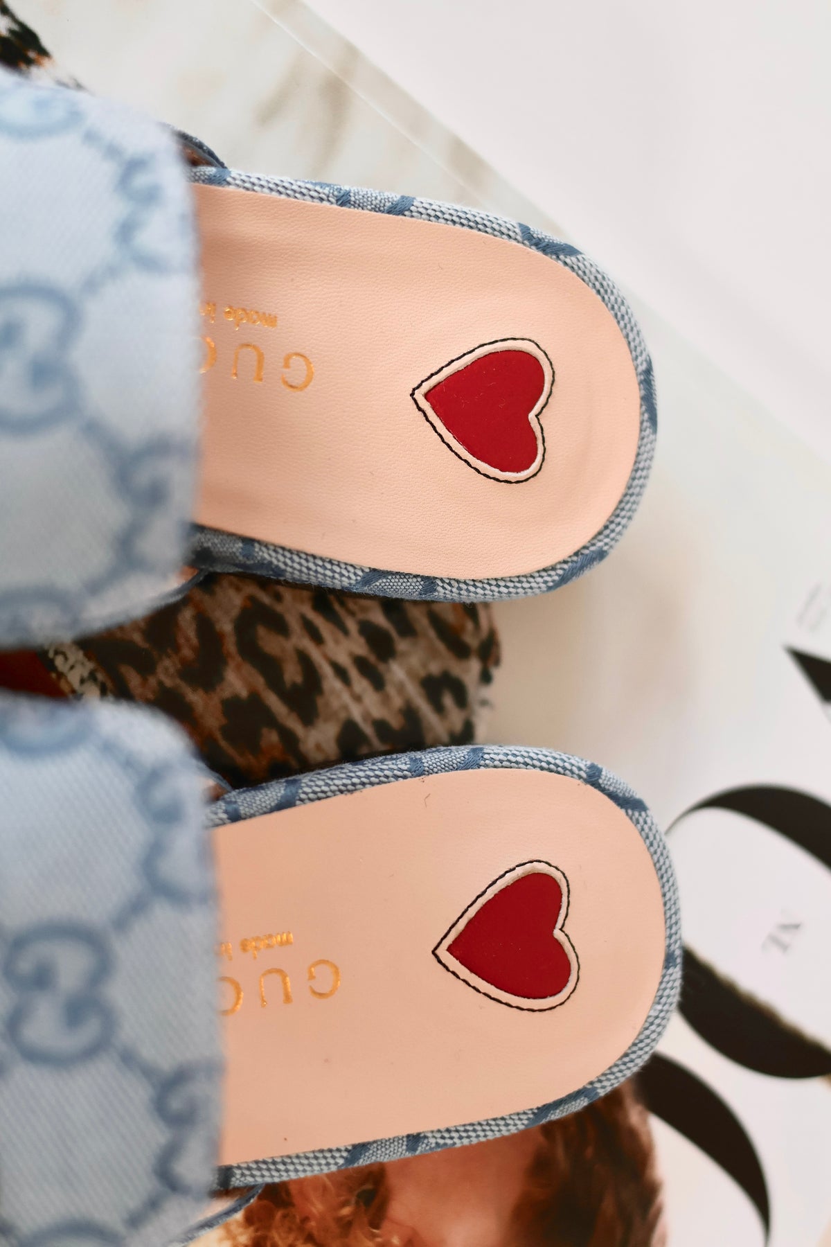 Gucci Horsebit Loafers Light Blue