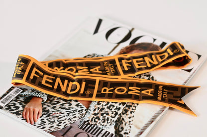 Fendi Zucca Twilly Yellow