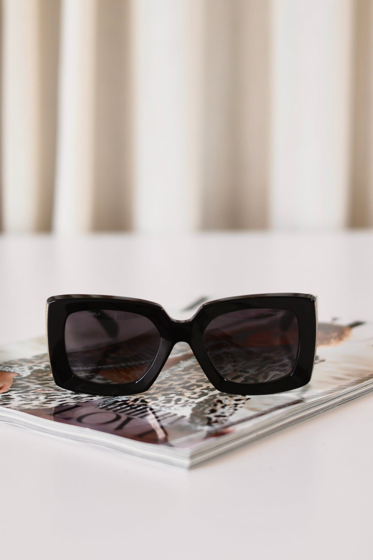 Chanel Sunglasses Black