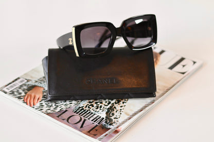 Chanel Sunglasses Black