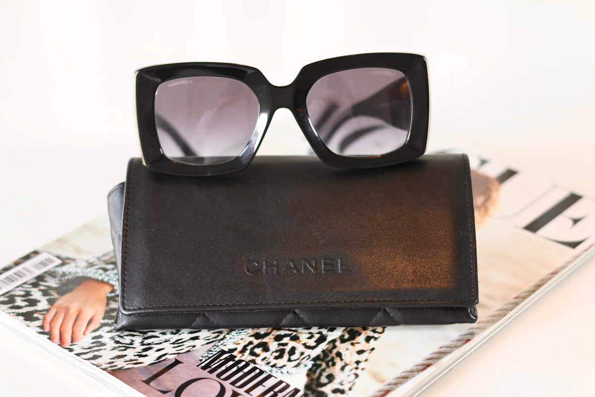 Chanel Sunglasses Black