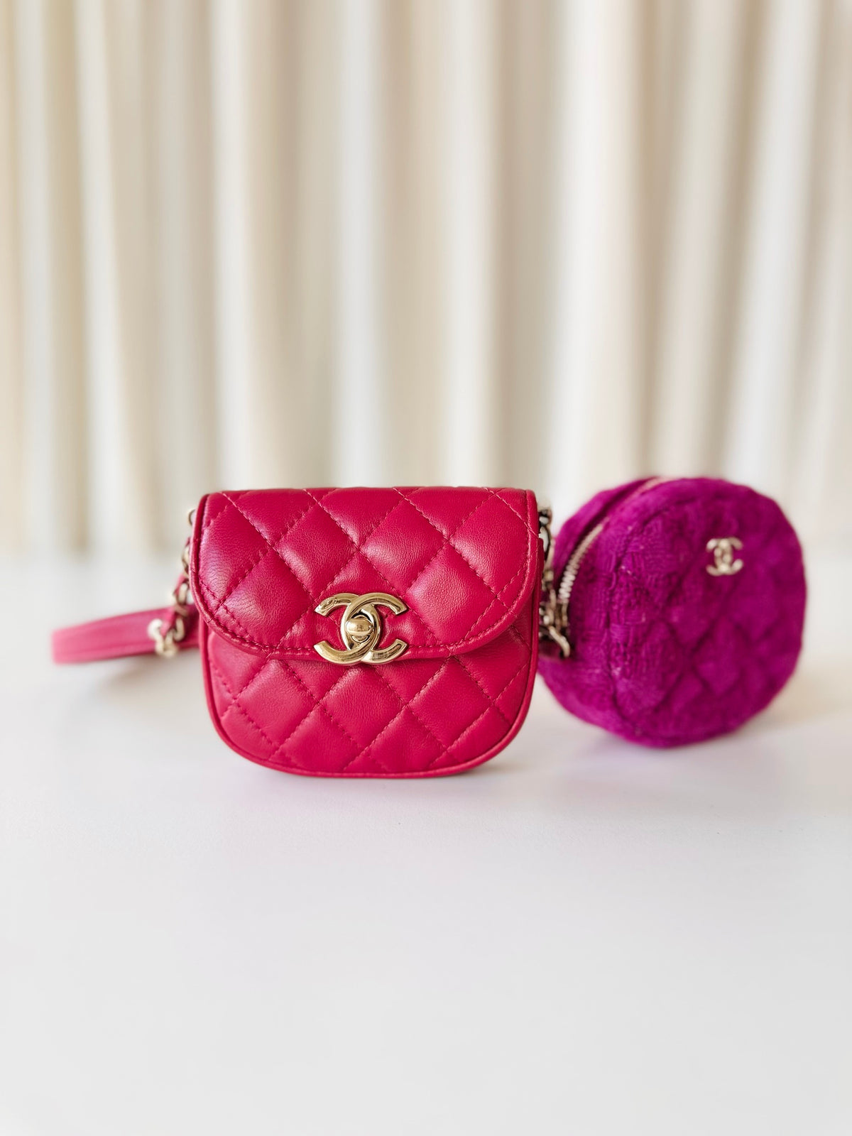 Chanel waist bag + coin purse