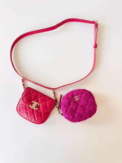 Chanel waist bag + coin purse