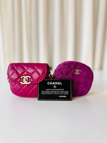 Chanel waist bag + coin purse