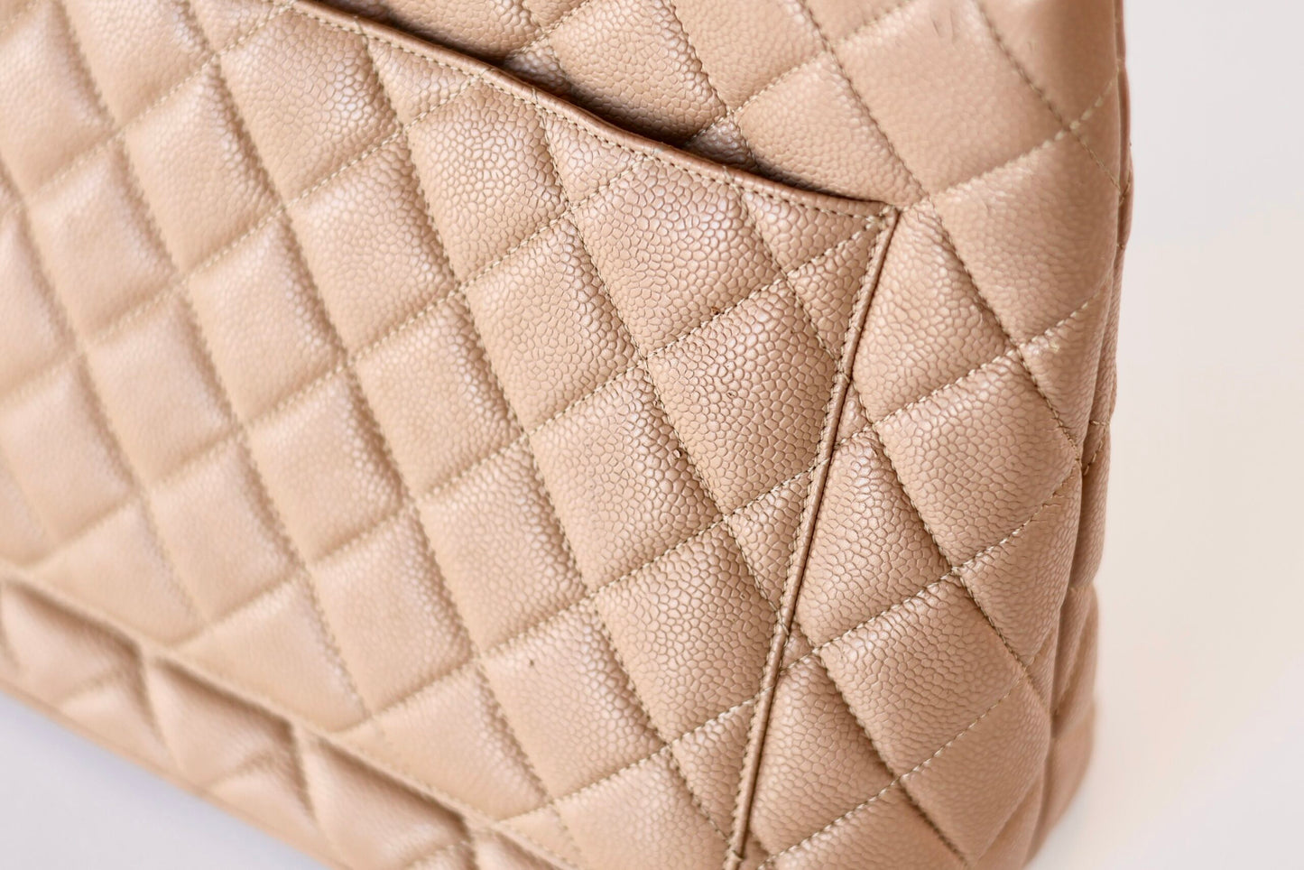 Chanel beige Medallion tote